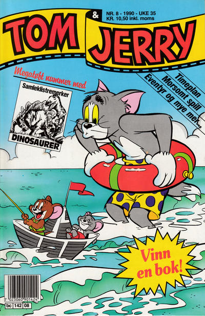 Cover for Tom & Jerry (Semic, 1979 series) #8/1990