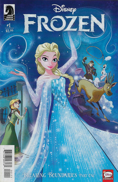 Cover for Frozen: Breaking Boundaries (Dark Horse, 2018 series) #1 [Kawaii Creative Studios Variant]