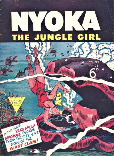 Cover for Nyoka the Jungle Girl (L. Miller & Son, 1951 series) #94