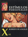 Cover for Colección X (Ediciones La Cúpula, 1986 series) #61 - Estímulos pesonales
