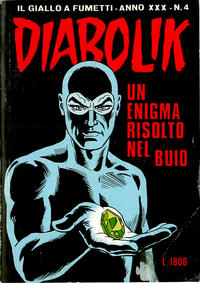 Cover Thumbnail for Diabolik (Astorina, 1962 series) #v30#4