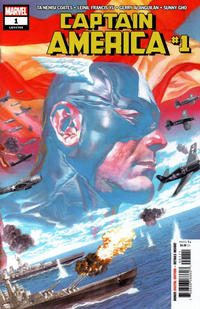 Cover Thumbnail for Captain America (Marvel, 2018 series) #1 (705) [Alex Ross Wraparound]