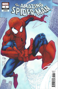 Cover Thumbnail for Amazing Spider-Man (Marvel, 2018 series) #1 (802) [Variant Edition - Shane Davis Cover]
