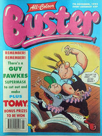Cover Thumbnail for Buster (IPC, 1960 series) #7 November 1992 [1661]