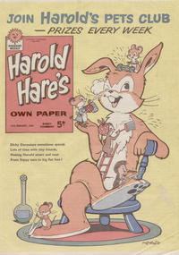 Cover Thumbnail for Harold Hare's Own Paper (IPC, 1959 series) #27 February 1960