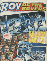 Cover Thumbnail for Roy of the Rovers (IPC, 1976 series) #25 July 1987 [558]