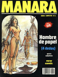 Cover Thumbnail for Manara Obras Completas (Editorial New Comic, 1992 ? series) #6 - Hombre de papel