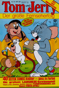 Cover Thumbnail for Tom & Jerry (Condor, 1976 series) #91