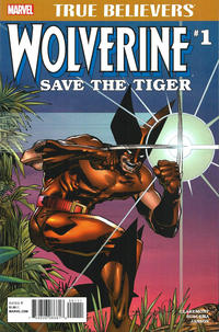 Cover for True Believers: Wolverine Save the Tiger (Marvel, 2017 series) #1
