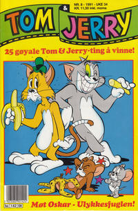 Cover Thumbnail for Tom & Jerry (Semic, 1979 series) #8/1991