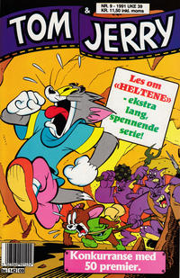 Cover Thumbnail for Tom & Jerry (Semic, 1979 series) #9/1991