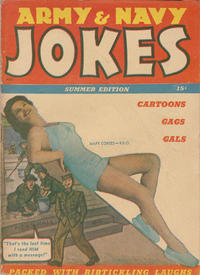 Cover Thumbnail for Army & Navy Jokes (Harvey, 1944 series) #3