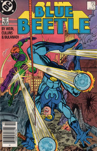 Cover Thumbnail for Blue Beetle (DC, 1986 series) #17 [Newsstand]