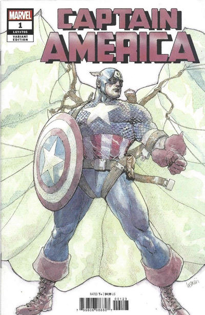 Cover for Captain America (Marvel, 2018 series) #1 [Leinil Francis Yu]