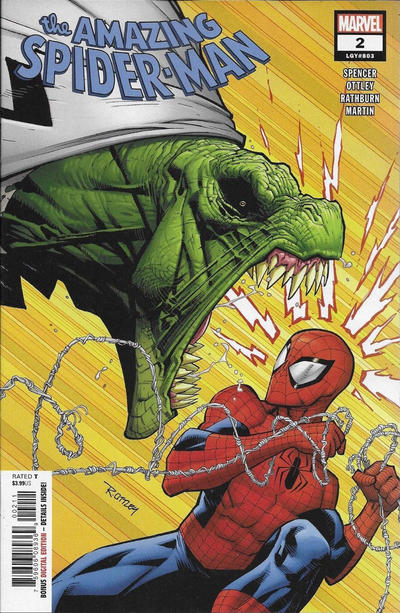 Cover for Amazing Spider-Man (Marvel, 2018 series) #2 (803) [Regular Edition - Ryan Ottley Cover]