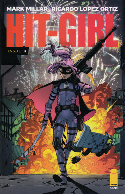 Cover for Hit-Girl (Image, 2018 series) #3 [Cover A]