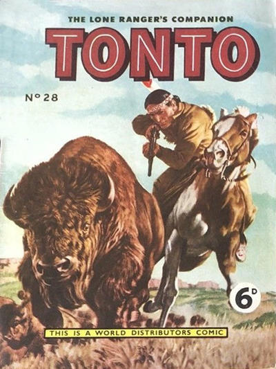 Cover for Tonto (World Distributors, 1953 series) #28