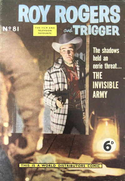 Cover for Roy Rogers Comics (World Distributors, 1951 series) #81
