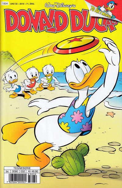 Cover for Donald Duck & Co (Hjemmet / Egmont, 1948 series) #32/2018