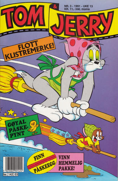 Cover for Tom & Jerry (Semic, 1979 series) #3/1991