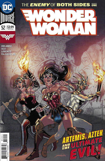 Cover for Wonder Woman (DC, 2016 series) #52 [David Yardin Cover]