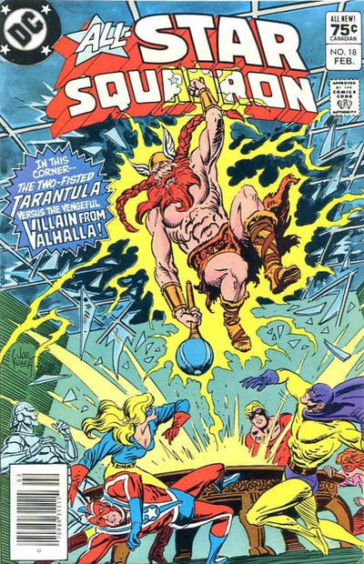 Cover for All-Star Squadron (DC, 1981 series) #18 [Canadian]