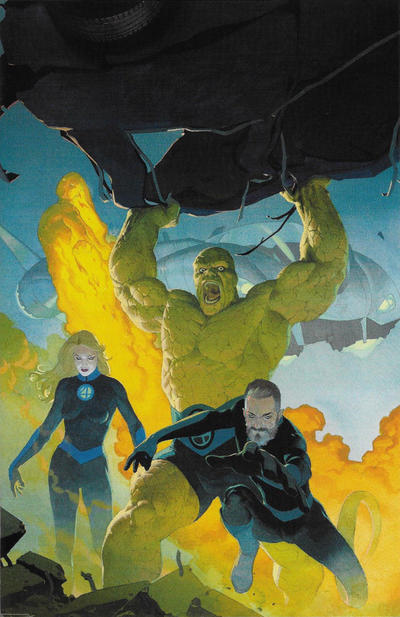 Cover for Fantastic Four (Marvel, 2018 series) #1 [Esad Ribić Virgin Art]