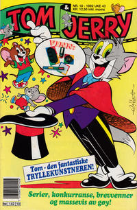 Cover Thumbnail for Tom & Jerry (Semic, 1979 series) #10/1992