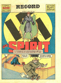 Cover Thumbnail for The Spirit (Register and Tribune Syndicate, 1940 series) #7/23/1944 [Philadelphia Record Edition]