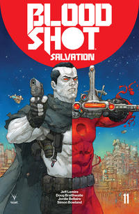 Cover Thumbnail for Bloodshot Salvation (Valiant Entertainment, 2017 series) #11 [Cover A - Kenneth Rocafort]