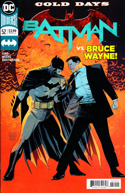 Cover for Batman (DC, 2016 series) #52