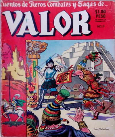 Cover for Valor (Export Newspaper Service, 1955 ? series) #3