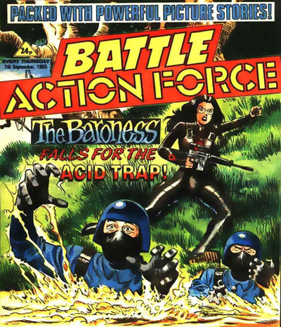 Cover for Battle Action Force (IPC, 1983 series) #7 September 1985 [540]