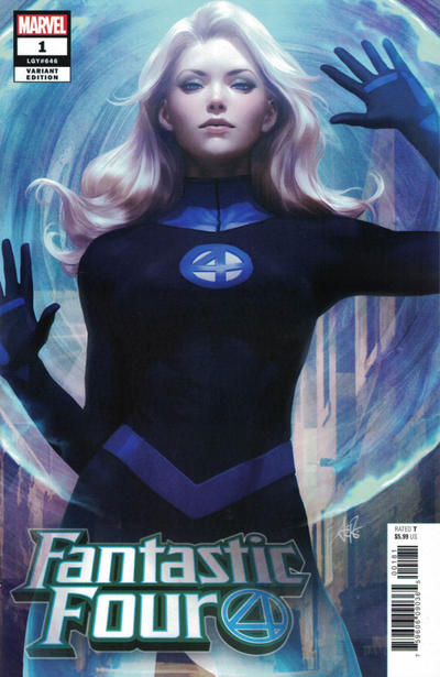 Cover for Fantastic Four (Marvel, 2018 series) #1 [Artgerm 'Invisible Woman']