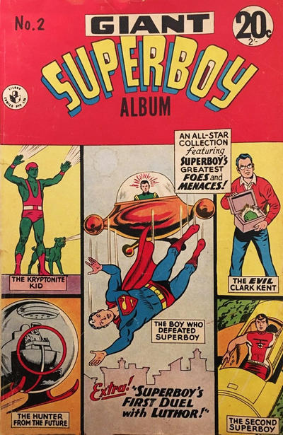 Cover for Giant Superboy Album (K. G. Murray, 1965 series) #2