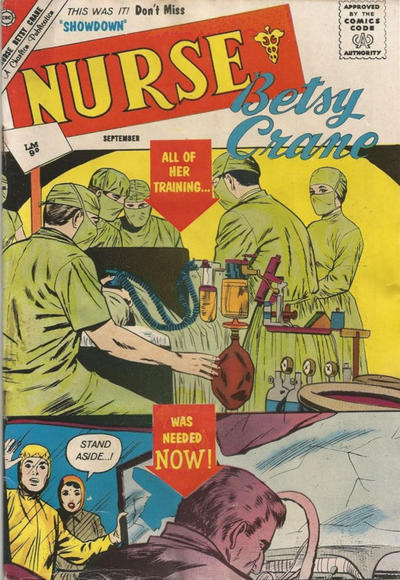 Cover for Nurse Betsy Crane (Charlton, 1961 series) #18 [British]