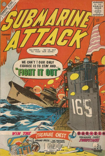 Cover for Submarine Attack (Charlton, 1958 series) #26 [British]