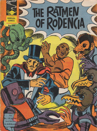 Cover for Indrajal Comics (Bennett, Coleman & Co., 1964 series) #200