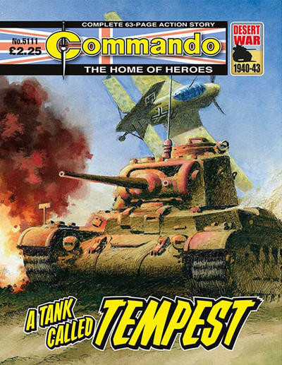 Cover for Commando (D.C. Thomson, 1961 series) #5111