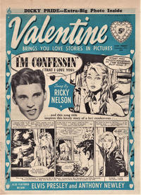 Cover Thumbnail for Valentine (IPC, 1957 series) #19 September 1959