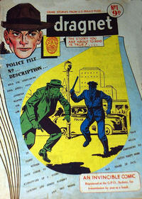 Cover Thumbnail for Dragnet (Invincible Press, 1954 series) #1