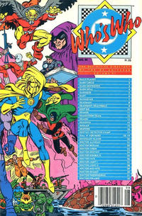 Cover Thumbnail for Who's Who: The Definitive Directory of the DC Universe (DC, 1985 series) #6 [Canadian]