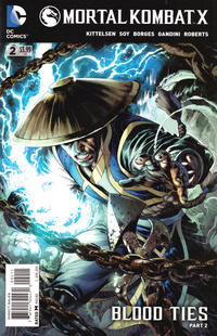Cover Thumbnail for Mortal Kombat X (DC, 2015 series) #2