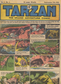 Cover Thumbnail for Tarzan: The Grand Adventure Comic (Westworld Publications, 1951 series) #v2#6
