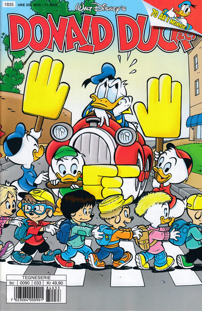 Cover for Donald Duck & Co (Hjemmet / Egmont, 1948 series) #33/2018