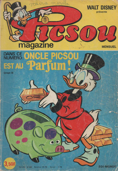 Cover for Picsou Magazine (Disney Hachette Presse, 1972 series) #48