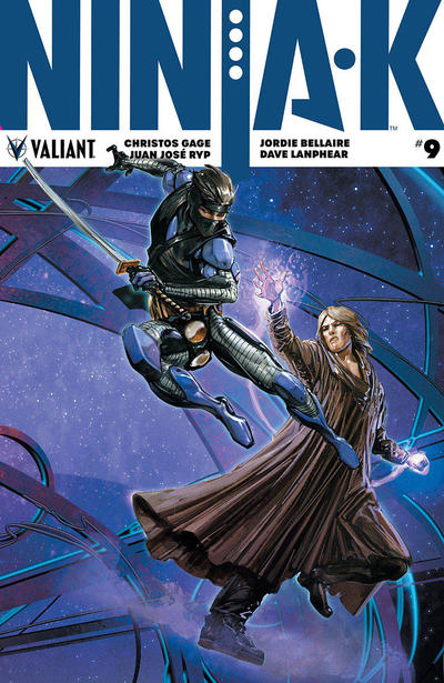 Cover for Ninja-K (Valiant Entertainment, 2017 series) #9 [Cover C - Clayton Crain]