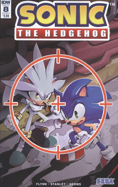 Cover for Sonic the Hedgehog (IDW, 2018 series) #8