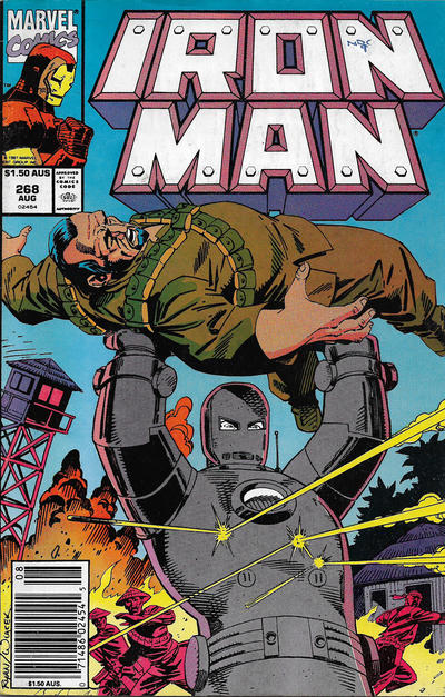 Cover for Iron Man (Marvel, 1968 series) #268 [Australian]