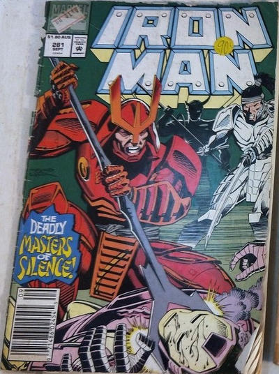 Cover for Iron Man (Marvel, 1968 series) #281 [Australian]